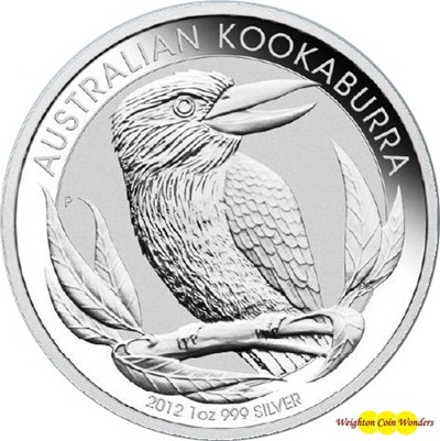 2012 Silver 1oz KOOKABURRA - Click Image to Close